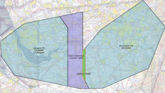 caa manchester ll route changes 2024 map